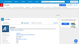 
                            7. AdEngage | Crunchbase