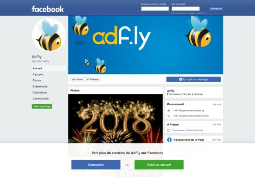 
                            8. AdFly | Facebook