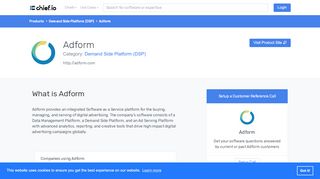 
                            3. Adform - Demand Side Platform (DSP) - Companies …