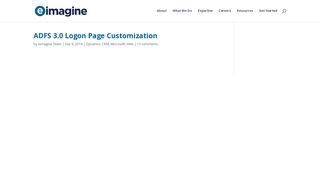 
                            4. ADFS 3.0 Logon Page Customization - eimagine