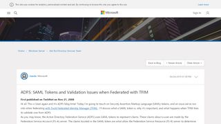 
                            5. ADFS: SAML Tokens and Validation Issues when Federated ...