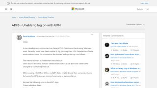 
                            10. ADFS - Unable to log on with UPN - Microsoft Tech ...