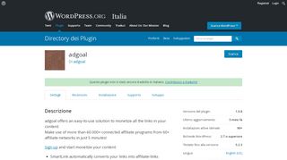 
                            6. adgoal – Plugin WordPress | WordPress.org