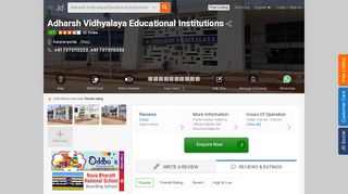 
                            5. Adharsh Vidhyalaya Educational Institutions, Karanampettai ...