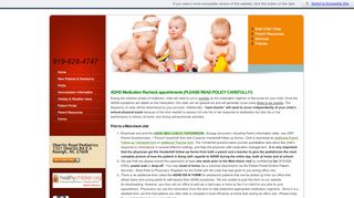 
                            8. ADHD Management and Medications - Oberlin Road Pediatrics ...