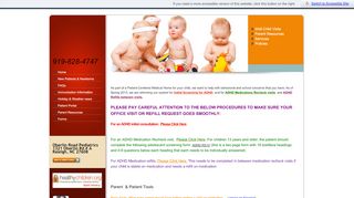 
                            4. ADHD page - Oberlin Road Pediatrics - Pediatrics for Family Health