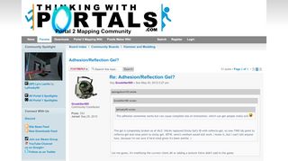 
                            6. Adhesion/Reflection Gel? | View Topic | ThinkingWithPortals.com ...