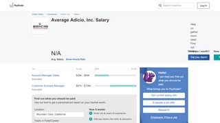 
                            6. Adicio, Inc. Salary | PayScale