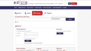 
                            5. Adicio - Register Asia Domain Names