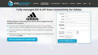 
                            10. Adidas EDI & API Full-Service Integration | B2BGateway