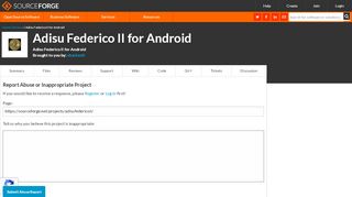 
                            8. Adisu Federico II for Android - Report Inappropriate Project