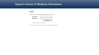 
                            6. Aditus: Queen's School of Medicine Admissions System