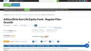 
                            3. Aditya Birla Sun Life Equity Fund - Regular Plan - Growth ...