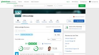 
                            8. Adknowledge Reviews | Glassdoor