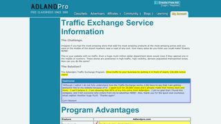 
                            7. Adlandpro Traffic Exchange Program Portal