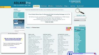 
                            8. Adlandpro.com - Post free ads : Buy and Sell