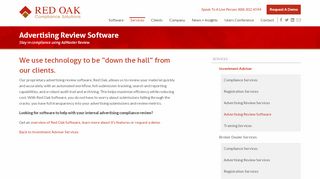 
                            3. AdMaster Services | Advertising Review Software - Red Oak Compliance