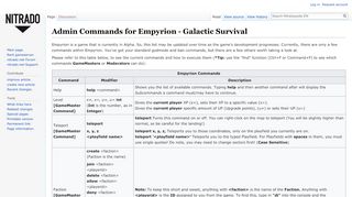 
                            5. Admin Commands for Empyrion - Galactic Survival ...