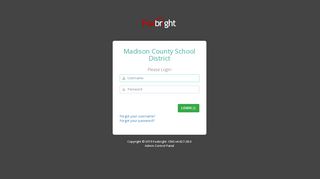 
                            8. Admin Control Panel - Logon Page - Madison County School District