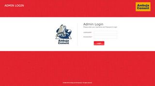 
                            1. Admin Login - Ambuja AASMAN