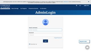 
                            6. Admin Login - oxbridgeprograms.com