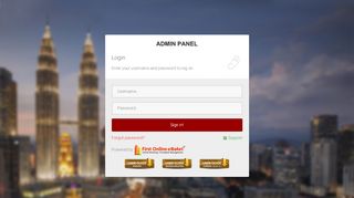 
                            6. Admin Panel | Login - cp.ehotel.my