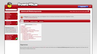 
                            1. Admincall-Webkomponente – Knuddels-Wiki