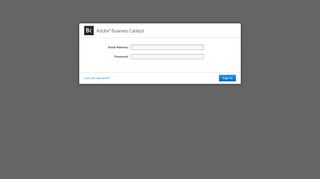 
                            2. Administration Login - Adobe Business Catalyst