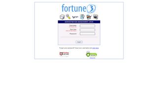 
                            3. Administration Login - Fortune3