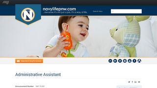 
                            4. Administrative Assistant - Navylife PNW