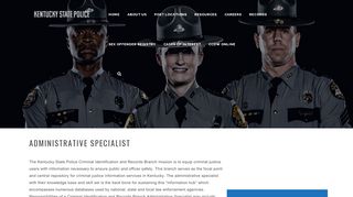 
                            5. Administrative Specialist – kentuckystatepolice.org