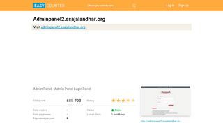 
                            7. Adminpanel2.ssajalandhar.org: Admin Panel - …