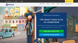 
                            2. Admiral.com - Car, MultiCar and MultiCover Insurance Quotes