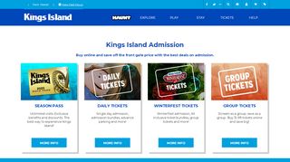 
                            7. Admission & Add-Ons | Kings Island