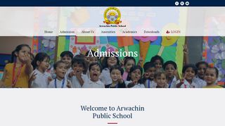 
                            8. Admission - Arwachin Public School