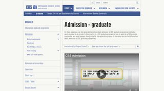 
                            10. Admission | CBS - Copenhagen Business School