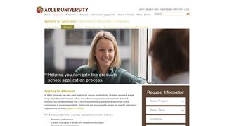 
                            6. Admission Requirements | Campuses | Vancouver, BC | Adler University