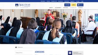 
                            8. Admissions — Aquinas College, Nashville, Tennessee