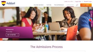 
                            5. Admissions | Ashford University