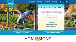 
                            8. Admissions Home Page | University of Alaska Southeast