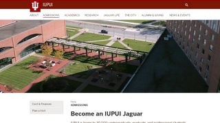 
                            10. Admissions: IUPUI