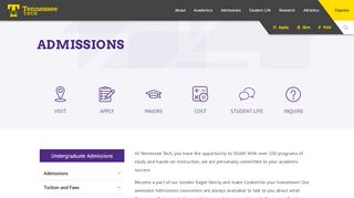 
                            6. Admissions - tntech.edu