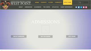 
                            10. Admissions | United States Military Academy West Point