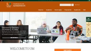 
                            7. Admissions | University of Miami