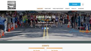 
                            7. Admit One 5k - runsignup.com