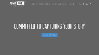 
                            1. Admit One Productions – Committed to capturing …