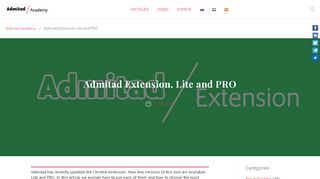 
                            9. Admitad Extension. Lite and PRO — Admitad Academy