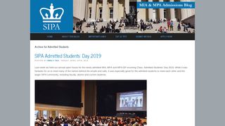 
                            7. Admitted Students :: COLUMBIA UNIVERSITY - SIPA Admissions Blog