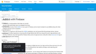 
                            8. AdMob with Firebase | Firebase
