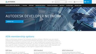 
                            4. ADN Membership Options | Autodesk Developer Network